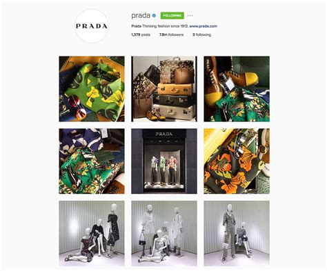 prada instagram photos